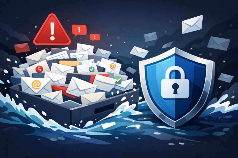 Newsletter-Flut (Subscription Bombing): So stoppst Du den Angriff und schützt deine Konten